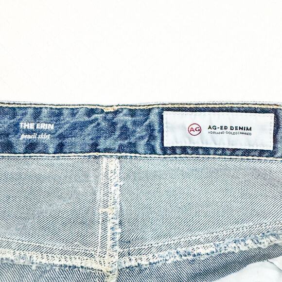 AG Adriano Goldschmeid The Erin Pencil Skirt Denim Jeans Size 26 - Picture 2 of 5